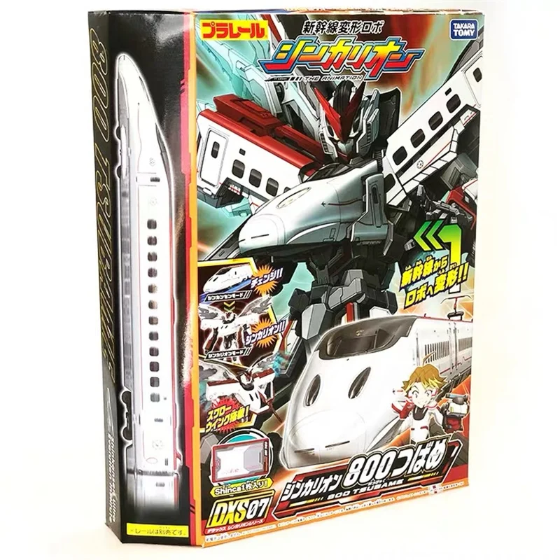 Takara Tomy Plarail Shinkansen DXS07 робот трансформер Shinkarion 800 TSUBAME игрушечный поезд
