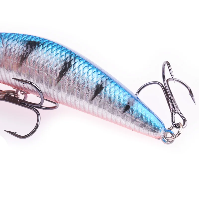 1 шт. Рыболовная Приманка Minnow Crankbait 72 мм 7 5g искусственная жесткая приманка плотная