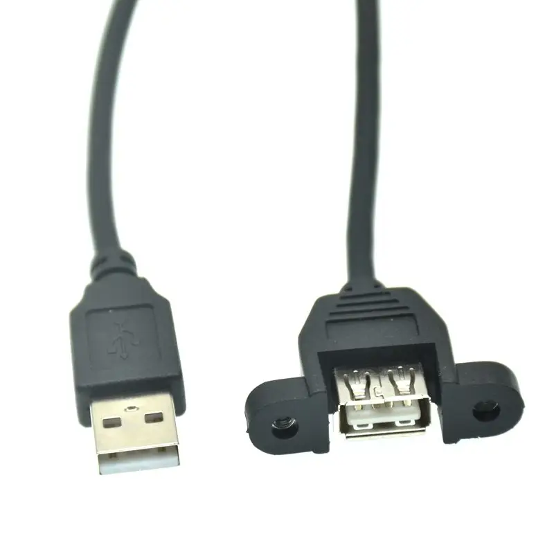 Удлинительный кабель с панельным креплением Папа мама USB 1 5 30 см м 2 0 м|usb 2.0 male|usb