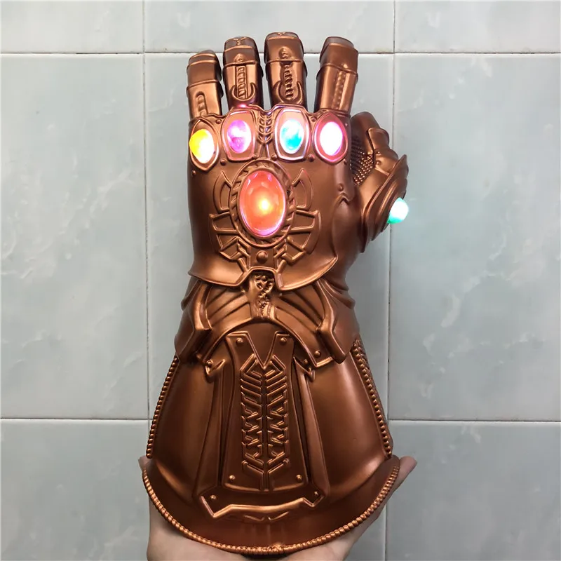 Перчатки для косплея Endgame Kingdom перчатки со светодиодсветильник Таноса подарок