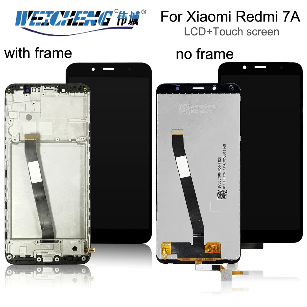 ЖК дисплей 5 45 дюйма для XiaoMi Redmi 7A сенсорный экран с рамкой дигитайзер сенсорная