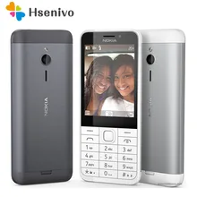 Nokia 230 Single card Refurbished-Original Nokia 230 Unlocked GSM 2.8 inch Dual SIM Cards 2MP QWERTY Keyboard English Phone