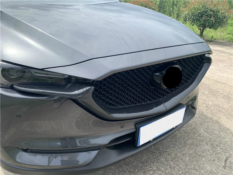 Отделочная полоса для автомобильной решетки радиатора Mazda Cx-5 2017-2020 Cx5 Cx8 передний