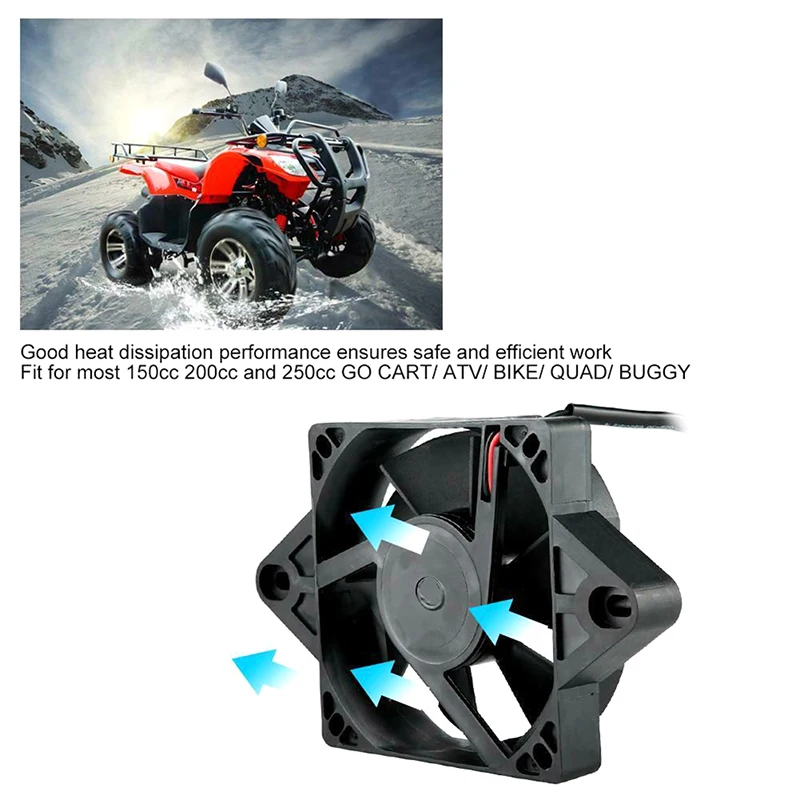 Новый масляный радиатор 150-250cc Багги Байк Мотоцикл водяной охладитель