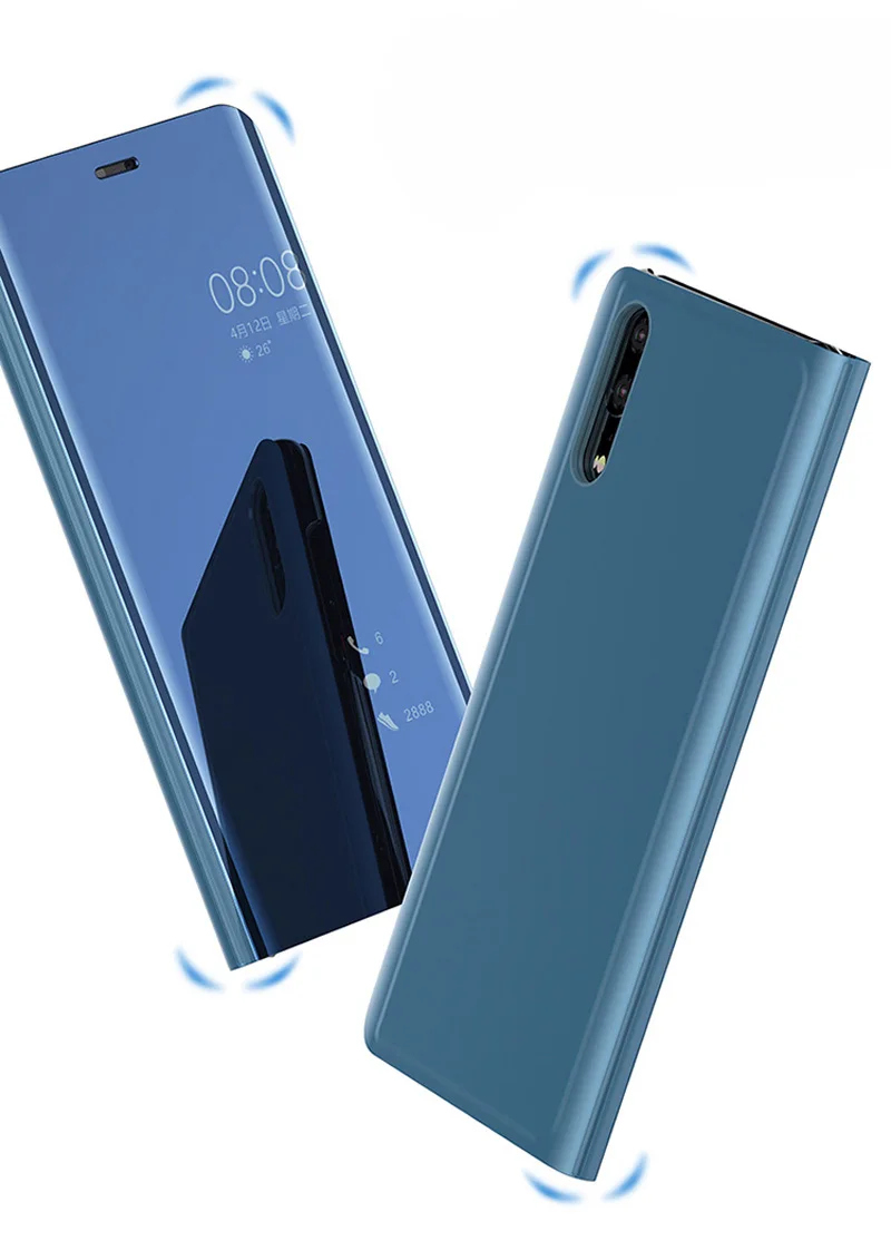 Умные чехлы с гальваническим покрытием зеркальный Чехол для мобильного телефона