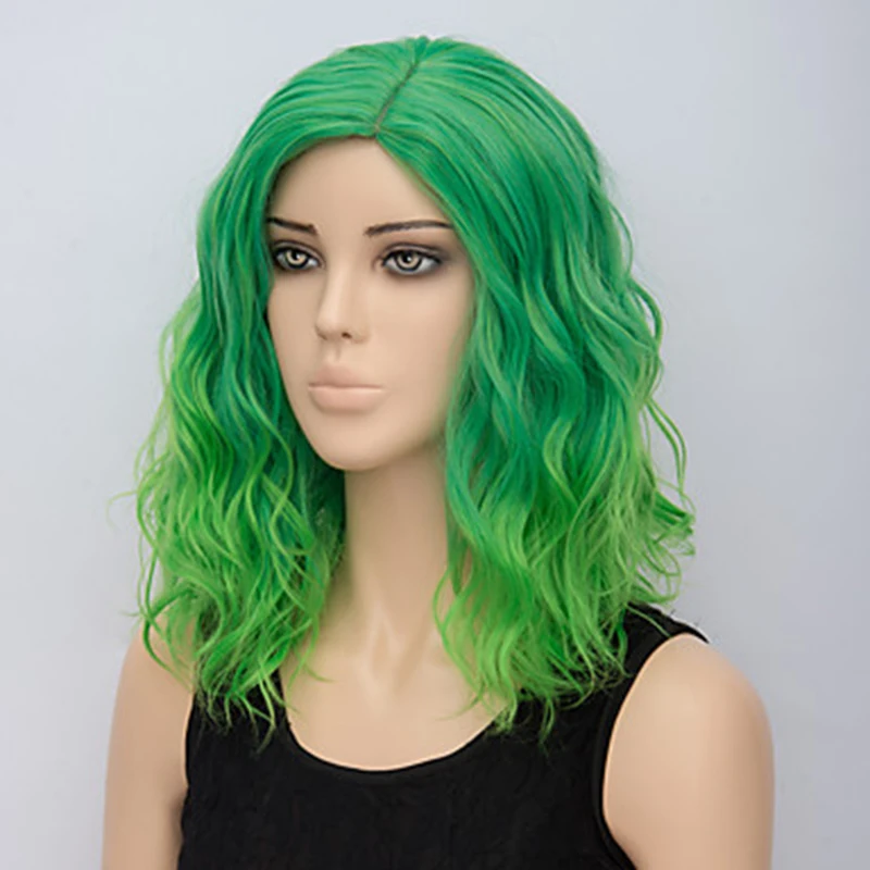 HAIRJOY Synthetic Hair Medium Length Curly Cosplay Wigs for Party | Шиньоны и парики