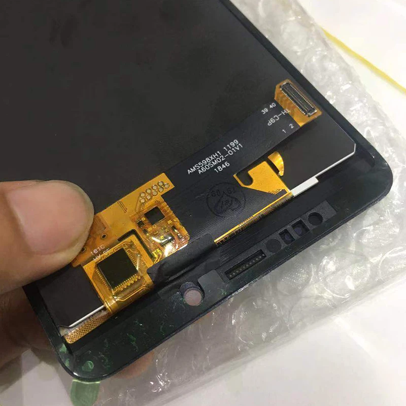 6," ЖК-дисплей для SAMSUNG Galaxy C9 Pro lcd C9000 C9 lcd сенсорный экран дигитайзер Запасные части регулировка яркости