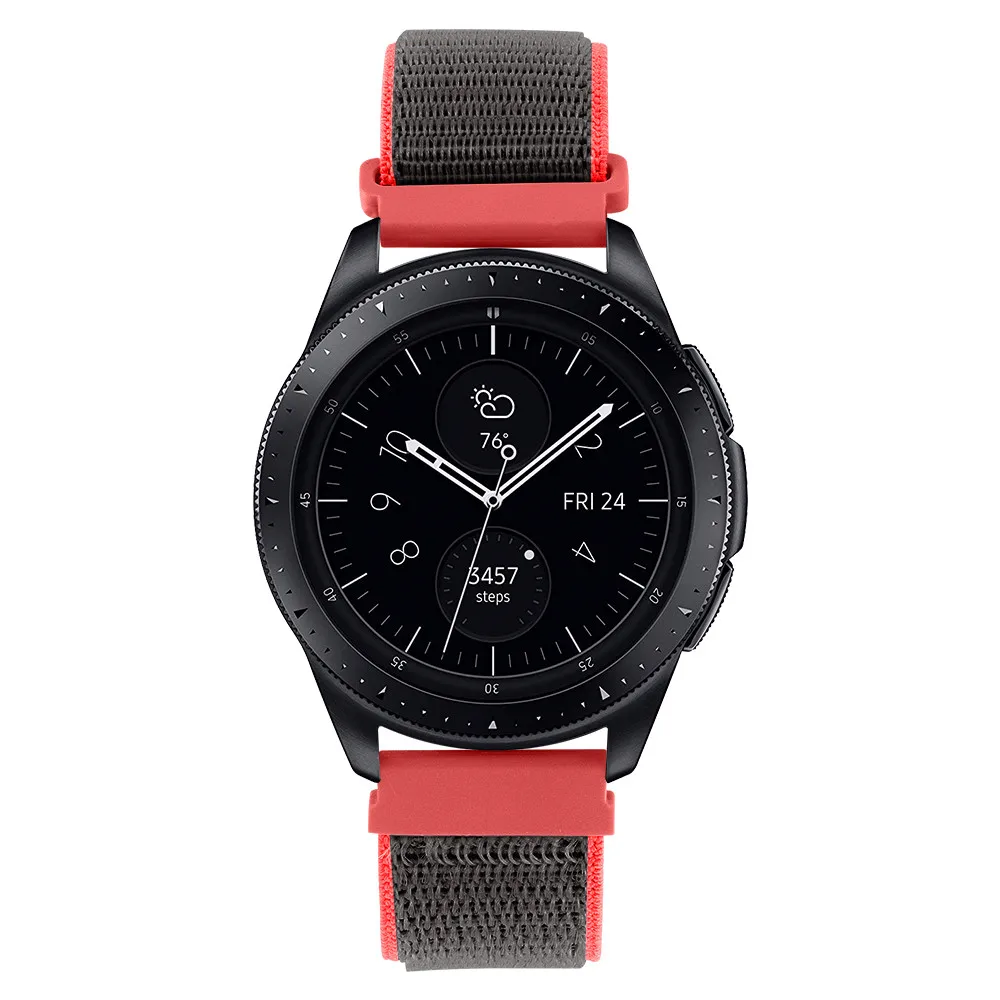 22 мм нейлоновый ремешок для samsung Galaxy Watch 46 мм Galaxy gear S3 спортивный ремешок для Huami Amazfit 2/2S ремешок для huawei Watch 2 gt