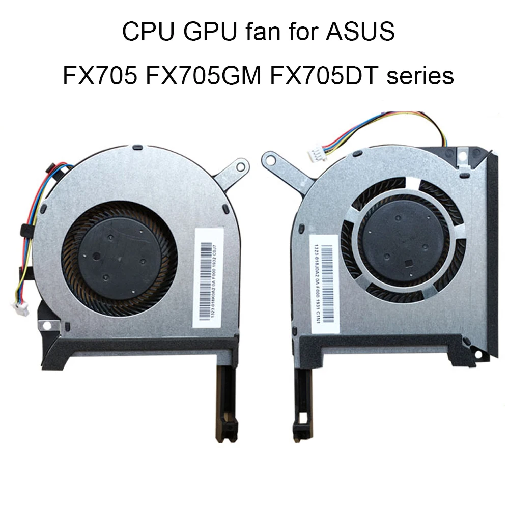 Кулер для ASUS TUF Gaming FX705 FX705GM FX705GE FX705DT Охлаждающий радиатор ЦП 5 В 4 контакта