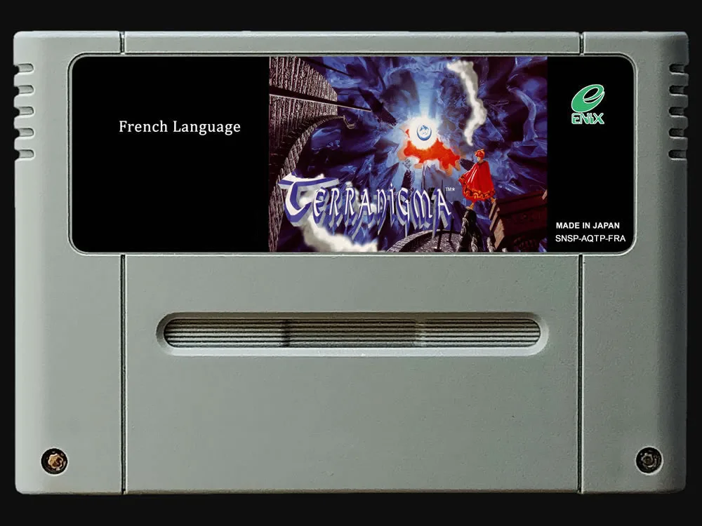 16-битные игры ** Terranigma (французский язык! PAL версия!) | Электроника