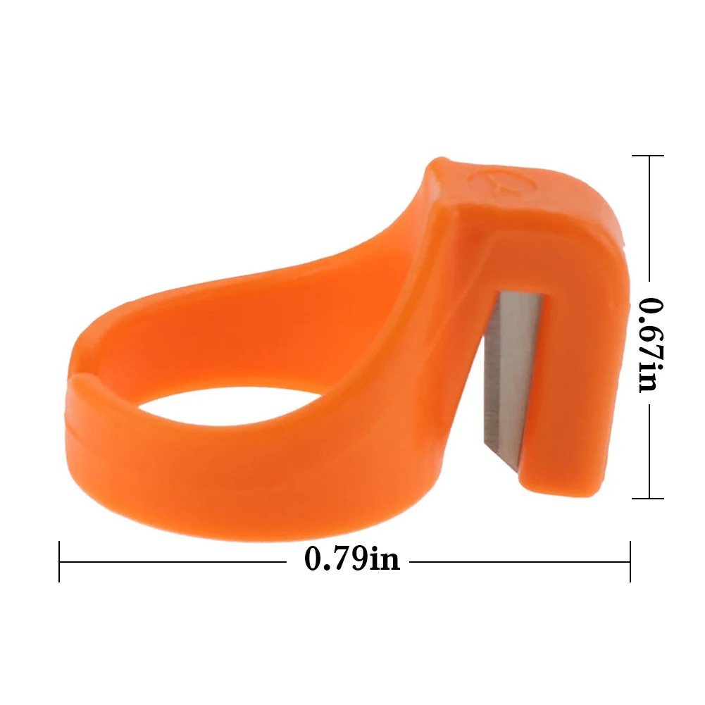 3 шт./компл. пластмассовое наперсток швейное кольцо резец палец лезвие игла