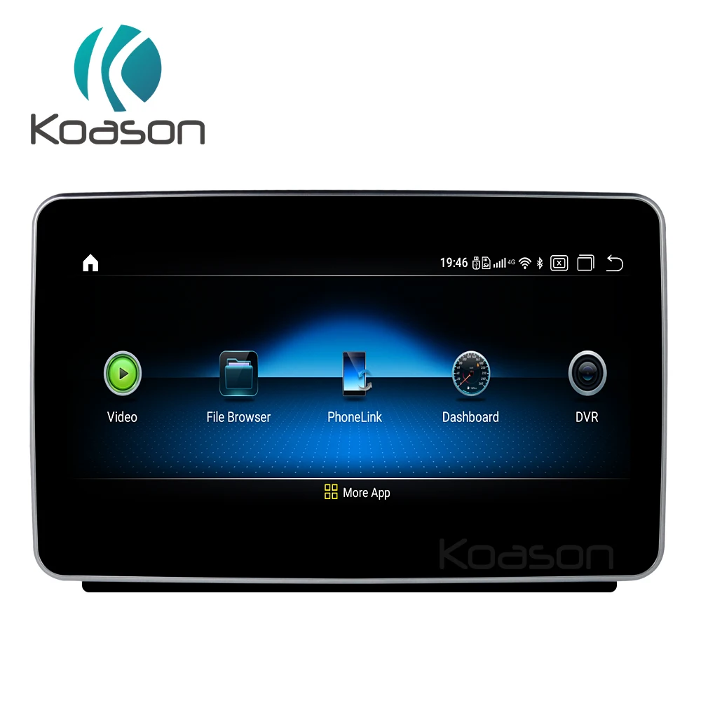 Автомобильный мультимедийный проигрыватель HD сенсорный экран 9 дюймов Android 10 0 GPS