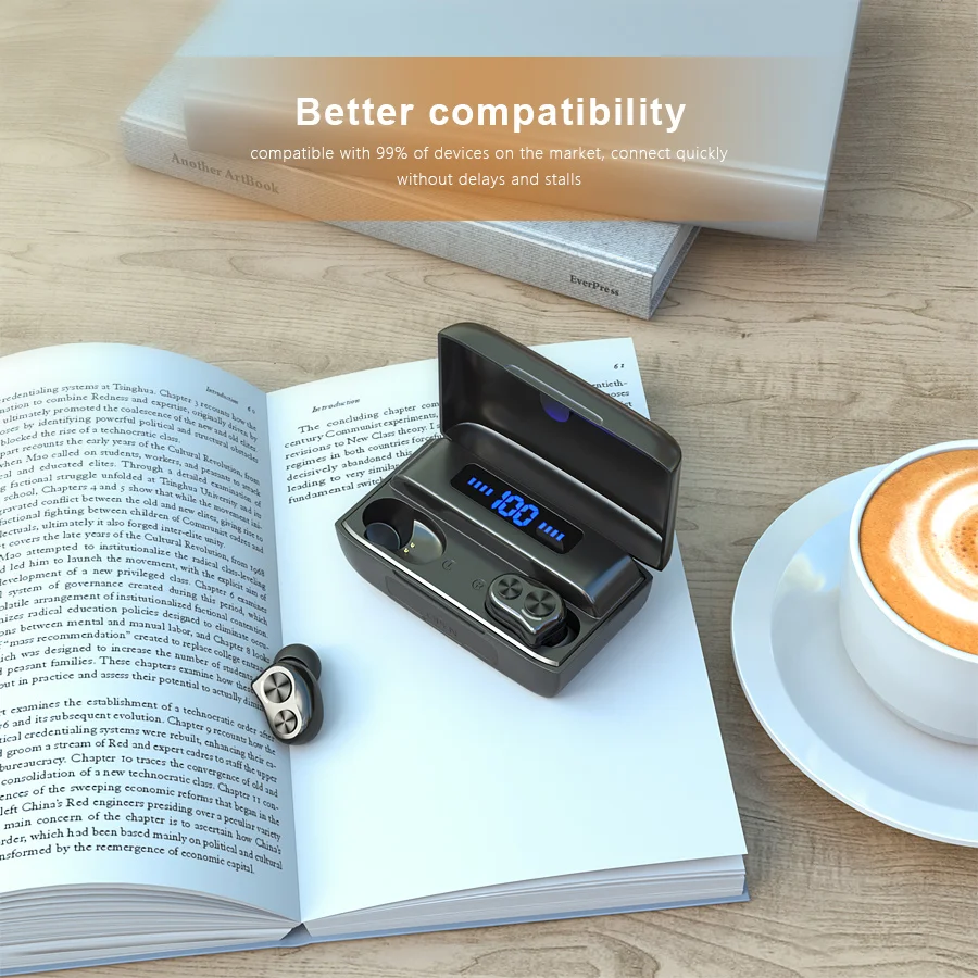 Фото Наушники вкладыши CBAOOO TWS Bluetooth 5 0 8D Наушники и гарнитуры Наушники вкладыши CBAOOO TWS Bluetooth 5 0 8D Наушники и гарнитуры