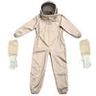 1 шт., защитная одежда из хлопка с защитой от пчеловодства
