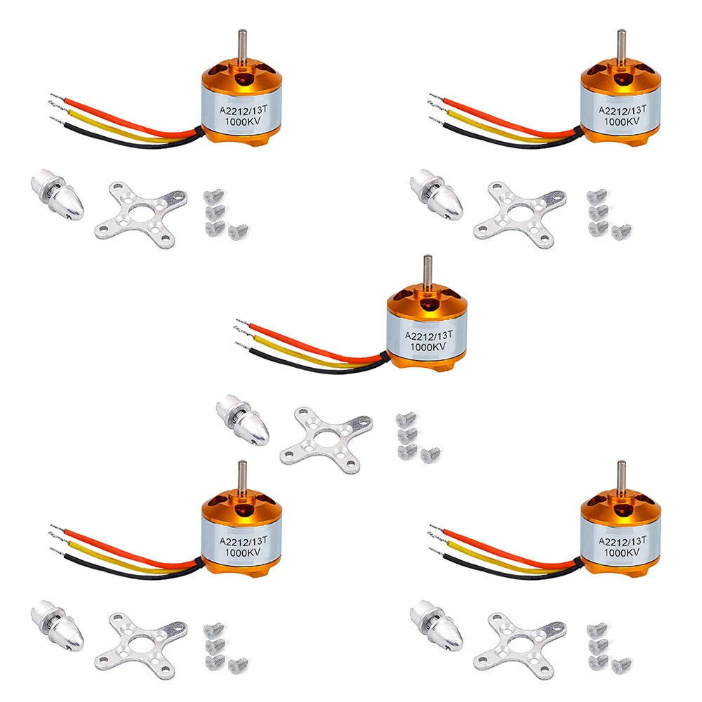 5 шт./лот XXD A2212 2212 A2208 2208 930KV 1000KV 1400KV 2200KV 2450KV 2700KV бесщеточный двигатель для RC Самолет