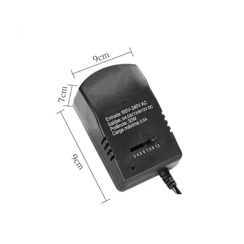 Универсальное зарядное устройство постоянного и переменного тока 3 А 3/4 5/6/7 5/9/12 в