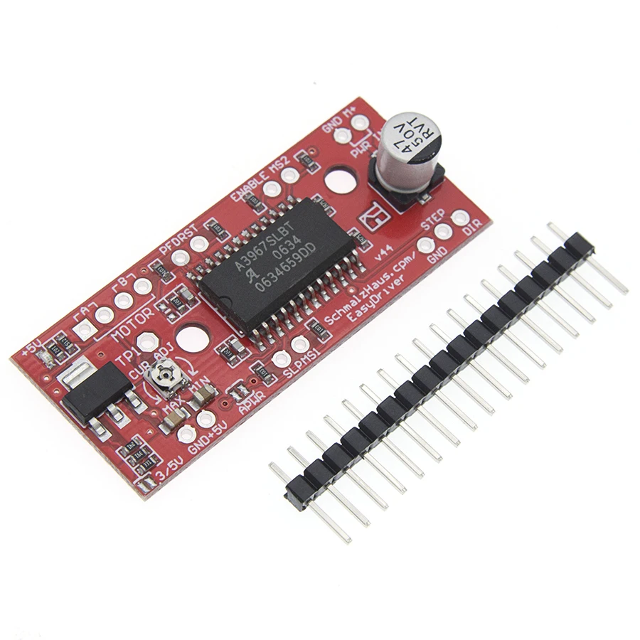 A3967 шаговый двигатель EasyDriver Motor Driver V44 макетная плата для 3D принтера модуль|development