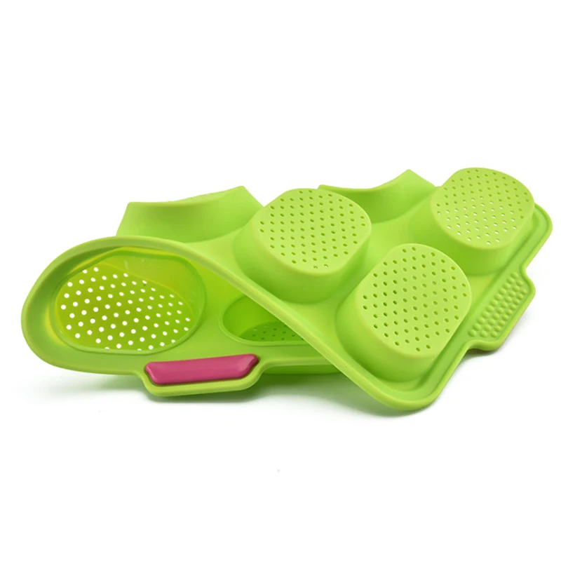 Бытовые формы для гамбургера лотка Булочки Силиконовые булочка хлеба выпечки с