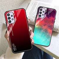 marble glass case for samsung a32 cases luxury funda samsung a51 a50 a52 a12 a21s a71 a72 a31 a41 a42 a40 a31 a30 a10 a20s cover