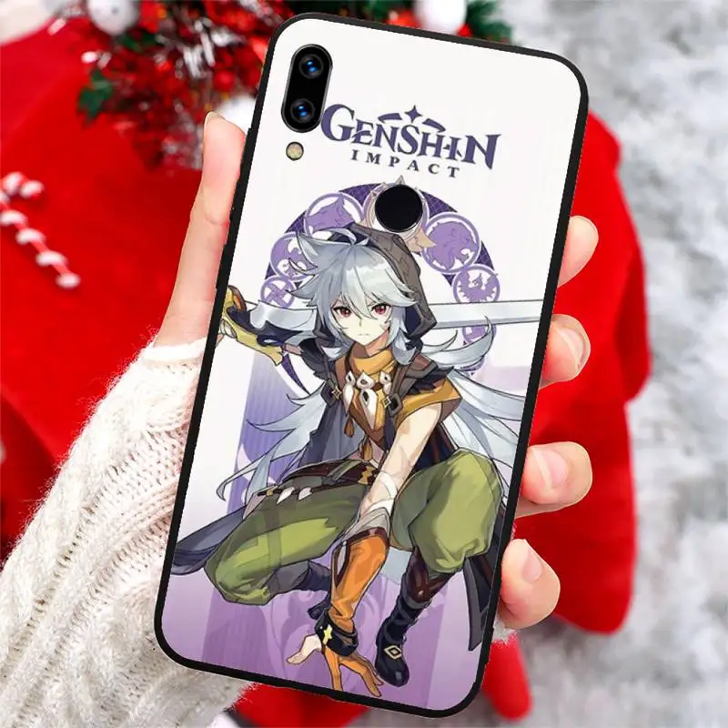 

Genshin impact Fashion design high quality mobile Phone Case shell For Xiaomi Redmi note 7 8 9 t k30 max3 9 s 10 pro lite