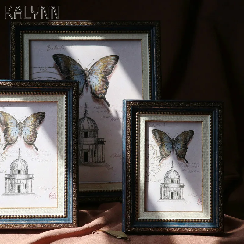 Американская винтажная фоторамка для гостиной комод домашний декор изысканные