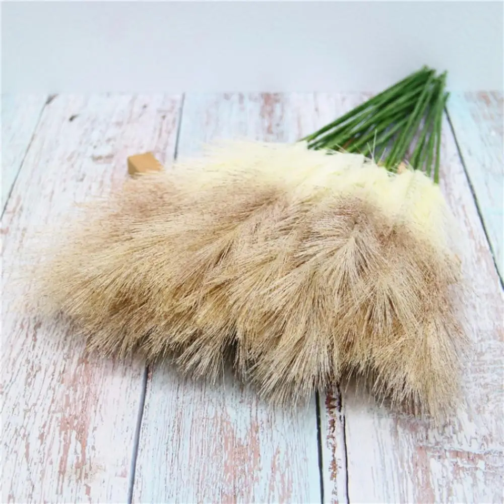 

Dried Flower Reed Wheat Ear Artificial Plant Grass Reed Fake Flower For Home Wedding Decor Good Quality Dropshipping