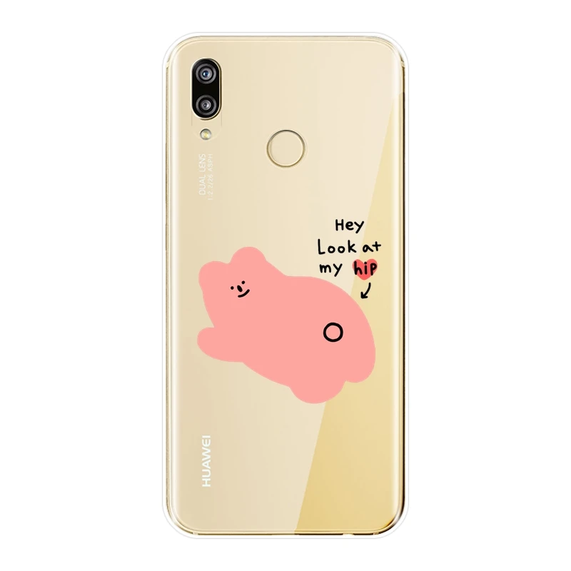 Back Cover For Huawei P9 P10 P Smart Plus P20 Lite Pro Candy Bear Silicone Soft Phone Case P8 2017 | Мобильные телефоны и