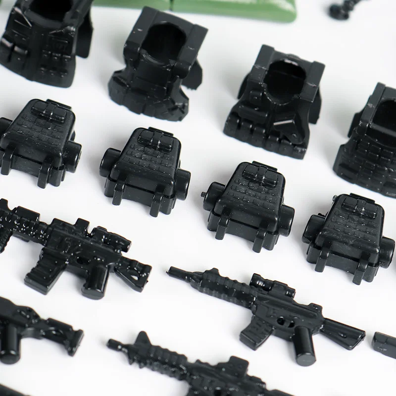 Новый 6 шт. современные камуфляжные фигурки солдат военный маленький