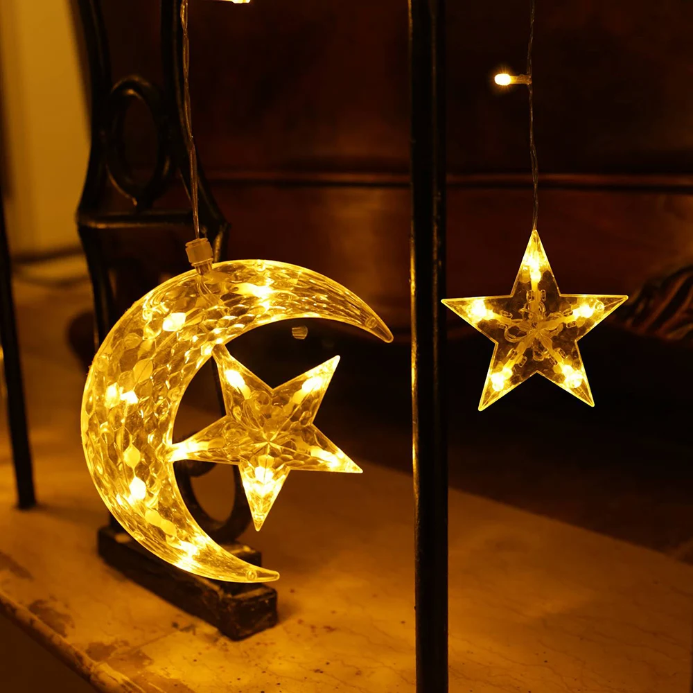 Гирлянда-занавес с пультом дистанционного управления 31 В | Лампы и освещение