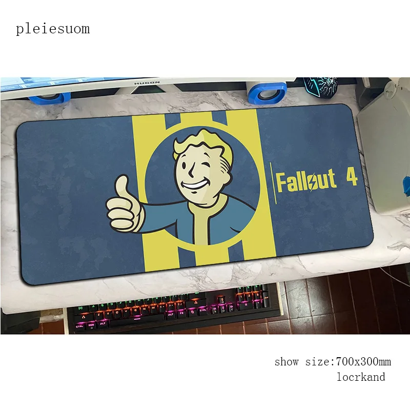 Коврик для мыши fallout коврик компьютерных игр 900x400 мм эргономичный гаджет коврики