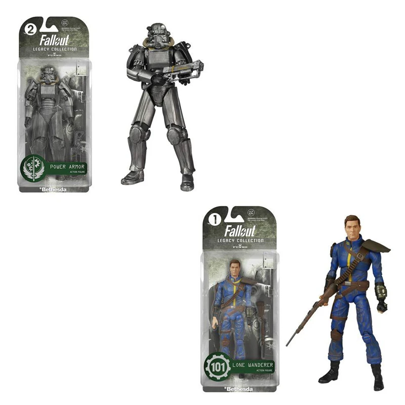 Экшн фигурки одинокий путешествие Fallout 4 Power Armor модель куклы игрушки для детей