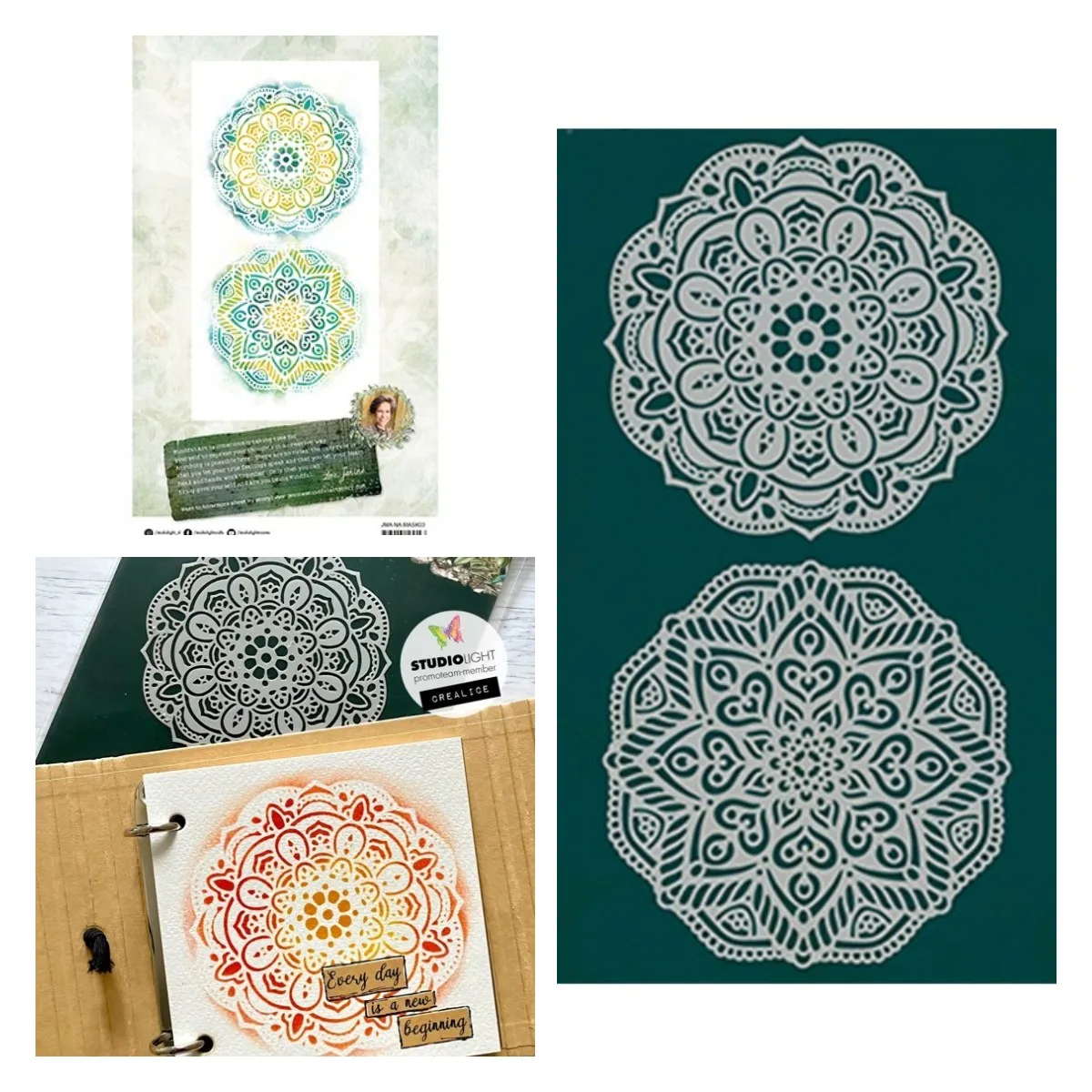 

Symmetrical circular pattern Metal Cutting Stencils for Scrapbooking Dies Stamp Photo Album Decorative Embossing DIY Paper Card