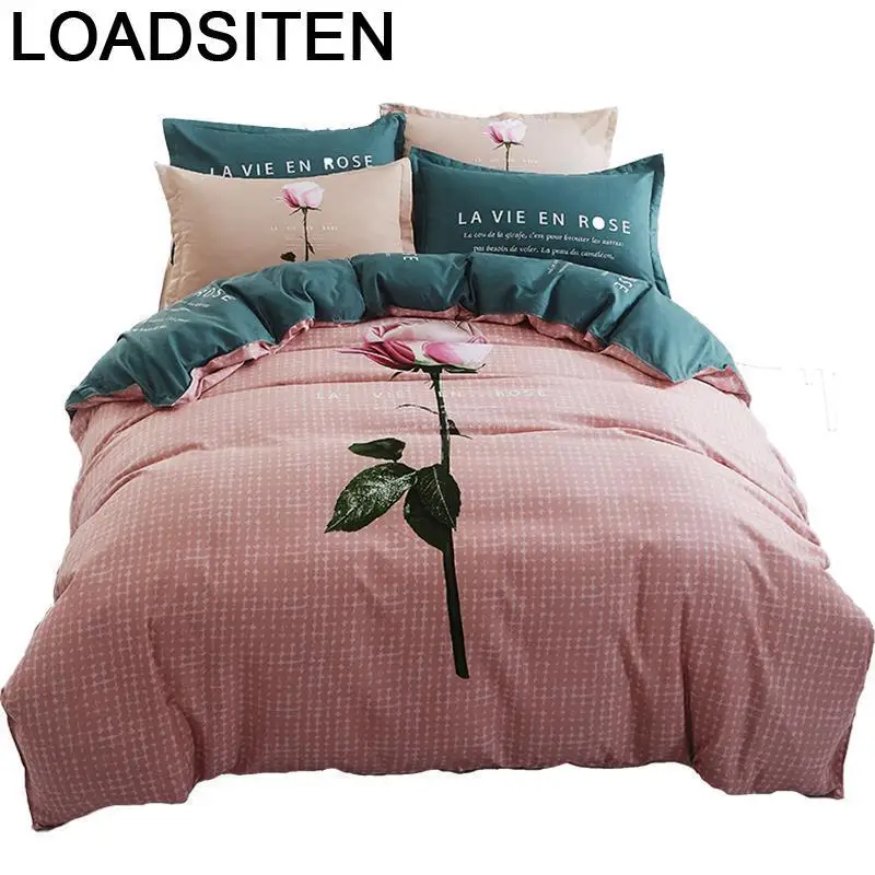 Lits jumeaux Fundas Nordicas Matrimonio Roupa постельные принадлежности из хлопка Ropa De Cama простыня и