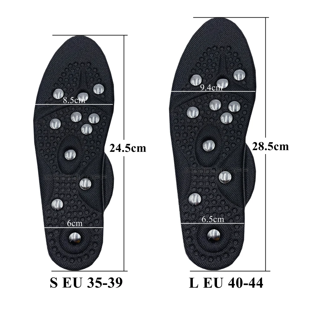 KOTLIKOFF Foot Massage Insoles Magnetic Insole Physiotherapy Therapy Acupressure Shoe Pads Slimming for Weight Loss | Обувь