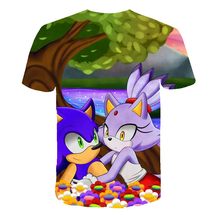 

New Boys And Girls Summer Hot Children Clothes Harajuku Style Classic Game 3d Printing Kids T-shirt Hip-hop Boys Girls Tee Tops