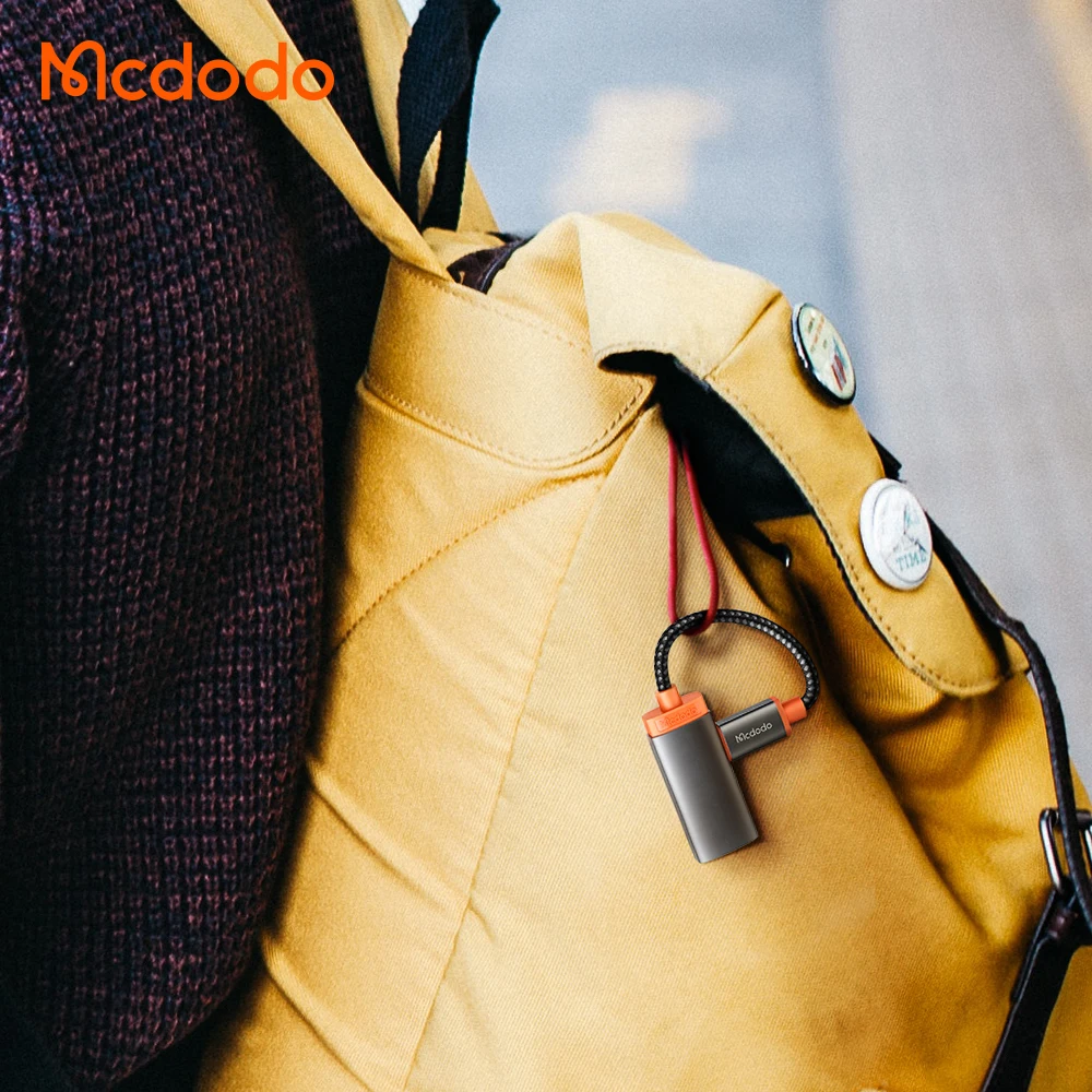 Mcdodo 2 in 1 Audio Adapters 60W PD Type C to Double Type C/DC3.5mm Jack Call Earphone Aux Converter For IPad Huawei Xiaomi