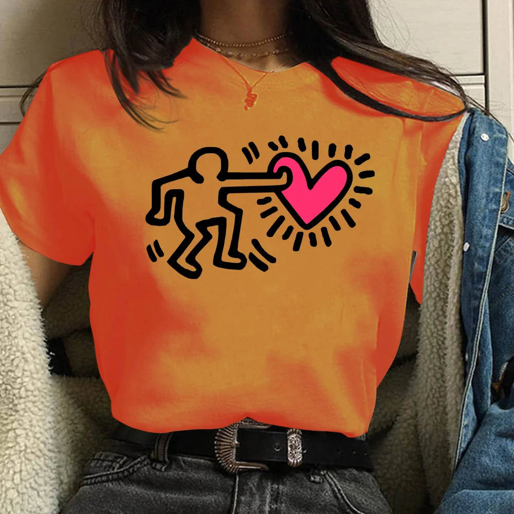 

Sun Women 2021 Short Sleeve Printing Spring Fashion Lady Clothes Print Tshirt Female Tee Top Ladies TX00372
