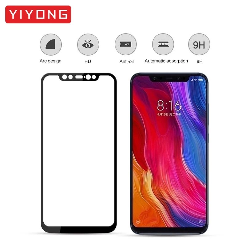 Стекло YIYONG 9D с полным покрытием для Xiaomi Mi 8 SE Lite Pro закаленное стекло Xiomi Mi8 Защита