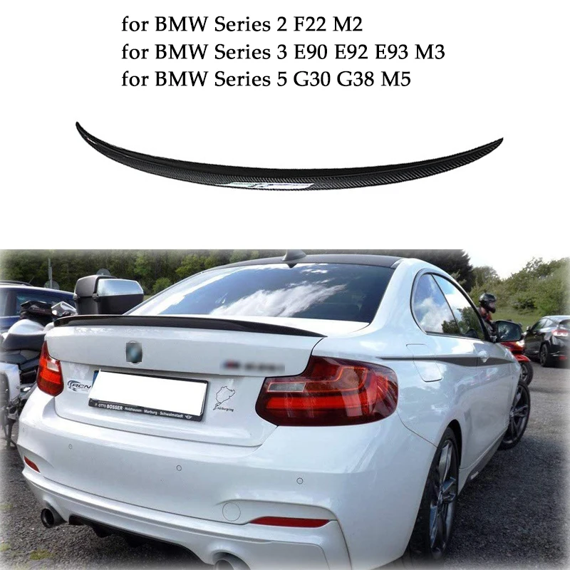Автомобильный спойлер заднее крыло для BMW серии 2/3/5 F22 M2 E90 E92 E93 M3 G30 G38 M5