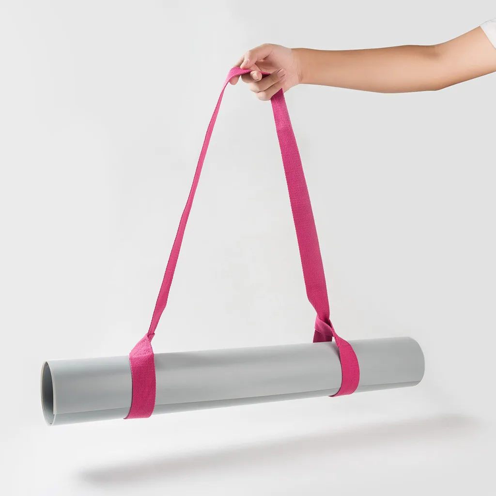 

Yoga Mat Straps With Yoga Straps Exercise Mat Rope Two-way Elastic Gym Equipment Portable Fitness Exercise Accessories #30