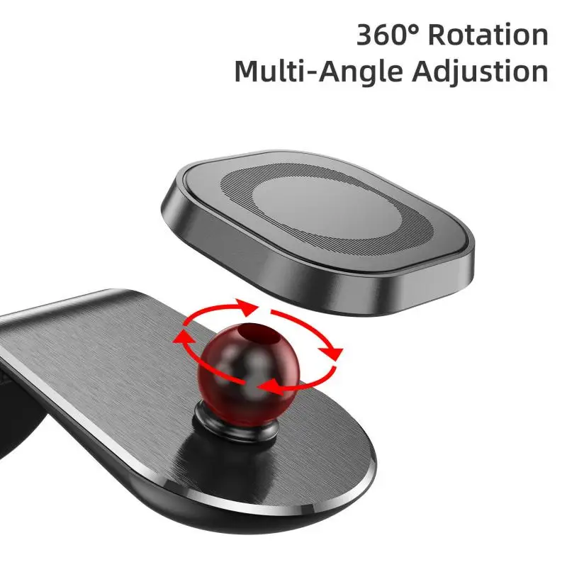 

Magnetic Car Phone Holder For Phone In Car L Shape Air Vent Mount Stand Magnet Mobile Holder For Iphone 12 Xiaomi Huawei
