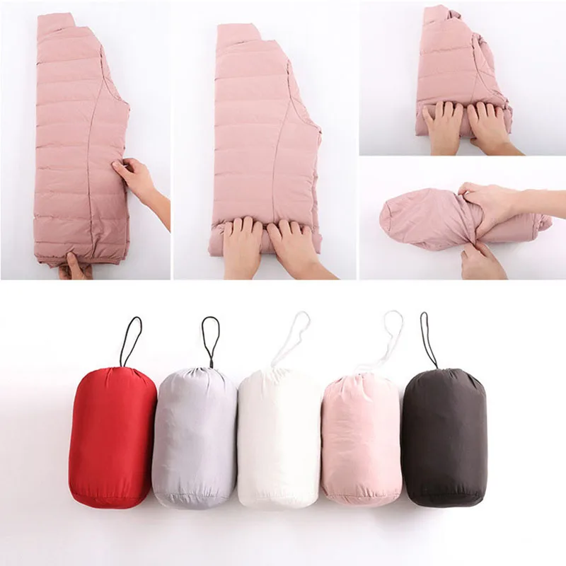 2019 осенне-зимняя женская теплая куртка с наполнителем из утиного пуха модная