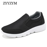 zyyzym men sneakers shoes 2021 spring new lightweight soft sole casual shoes breathable zapatos de hombre