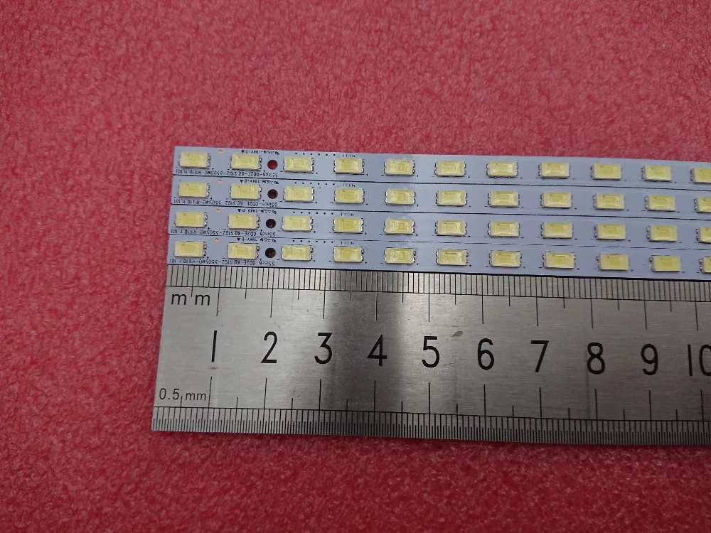 

New 4 PCS/set 60LED 618mm LED backlight bar 55INCH-0D2E-60 S1G2-550SM0-R1 for LTY550HJ03 KDL-55HX750 LJ64-02875A LJ64-02876A