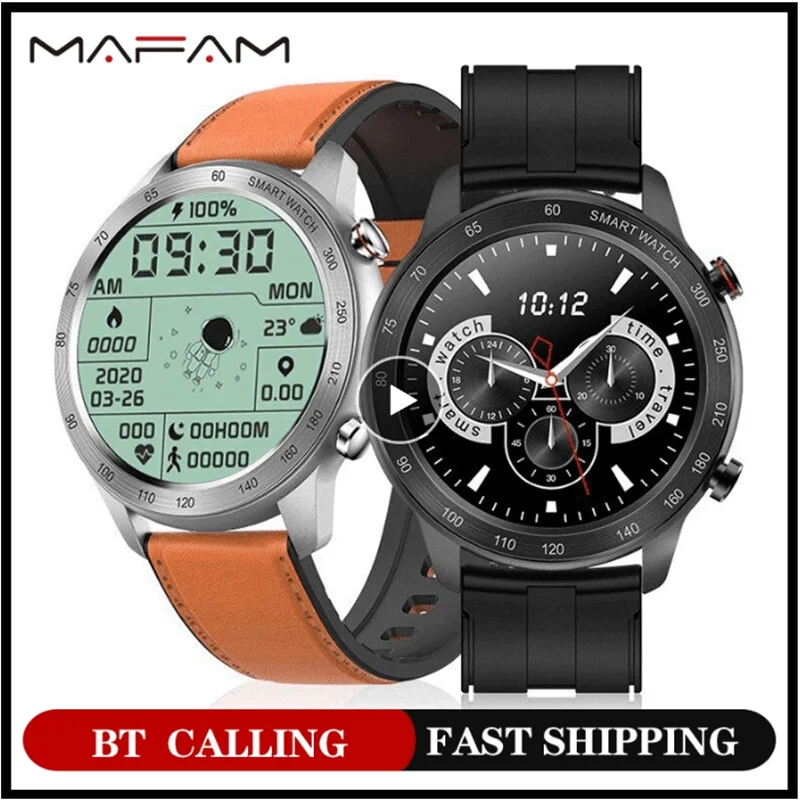 

MAFAM MX5 Smart Watch Men Women BT5.0 Call Music Playback Long Battery IP68 waterproof Smartwatch 3pro For xiaomi huawei iphone