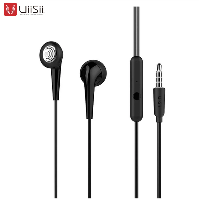 Наушники UiiSii U6 с разъемом 3 5 мм из металла высокочувствительный микрофон и