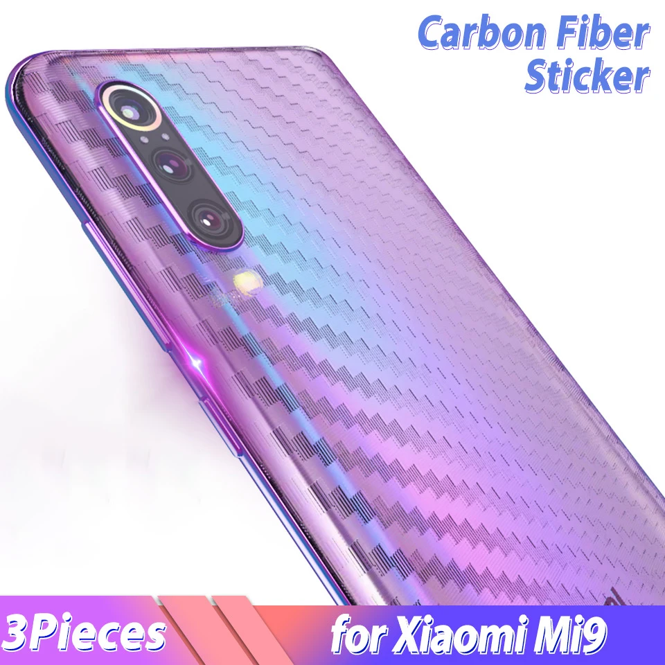 Мягкий Углеволокно для Xiaomi Redmi Note 7 Pro 8 пленка на заднюю панель Защитная Наклейка