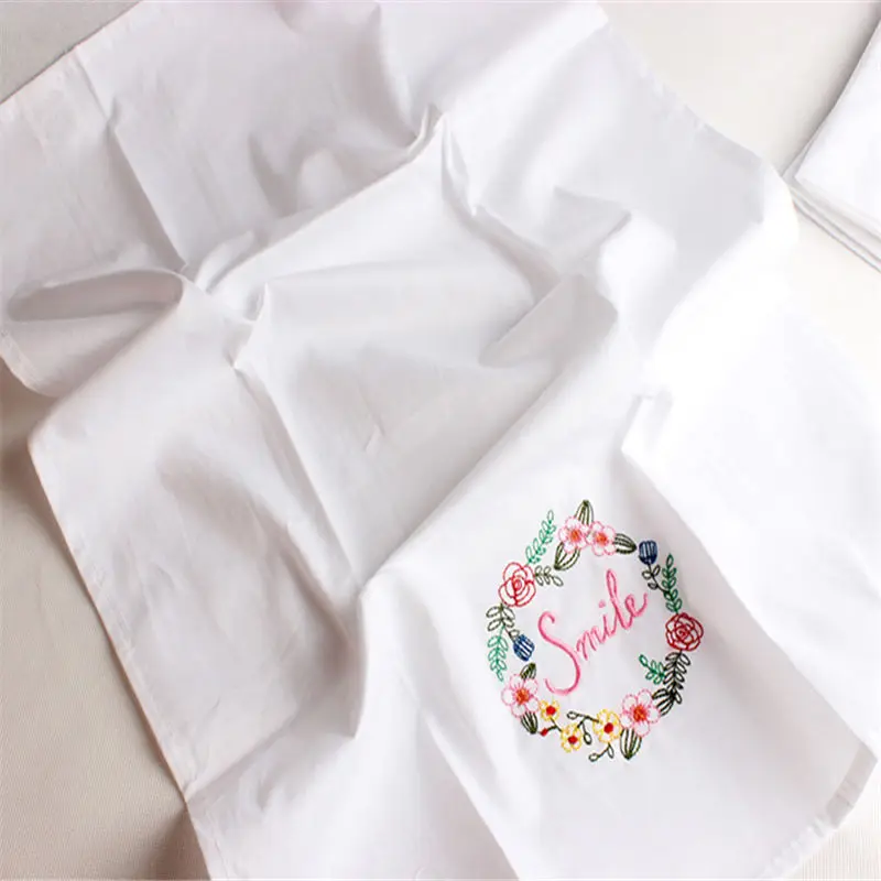 Новая популярная вышивка Свадебная салфетка впитывающий хлопковый лаконичный