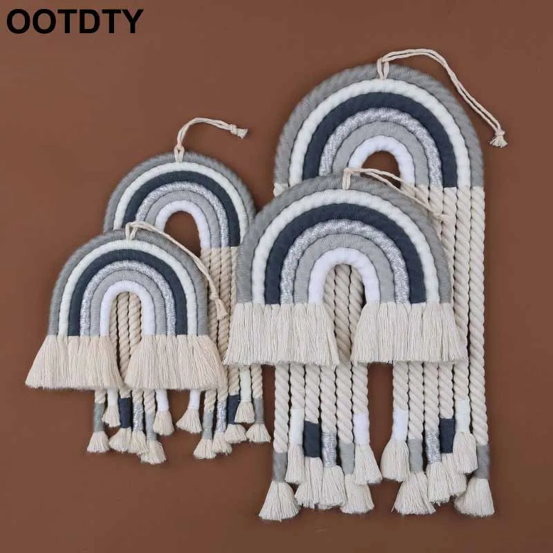 

Nordic Радуга настенный декоративный Boho домашний декор вечерние поставки Nursey декор комнаты в общежитии подарка на празднование в честь будуще...