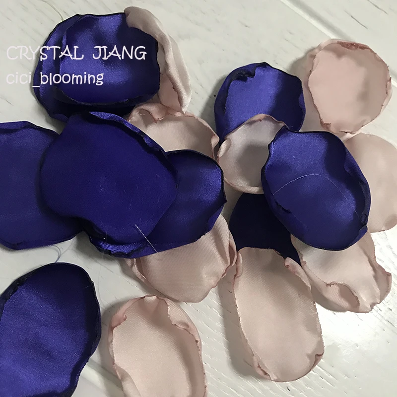 

Bluish Purple And Soft Candy Pink Color Rose Petals table decor Petals For Weddings Baby Showers Flower Girl Rose Petal